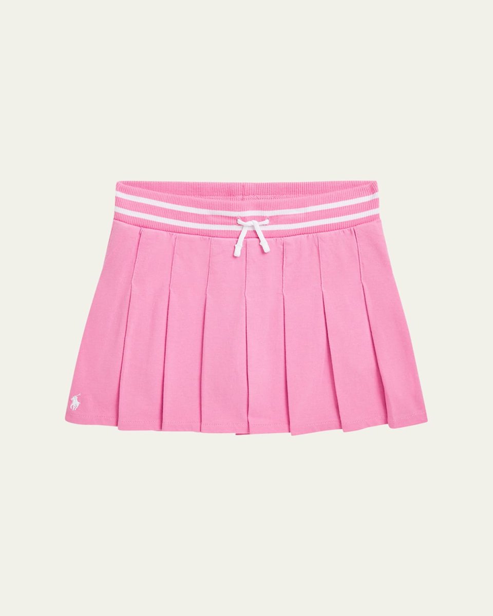 Girl's Pleated Tennis Skort, Size S-X